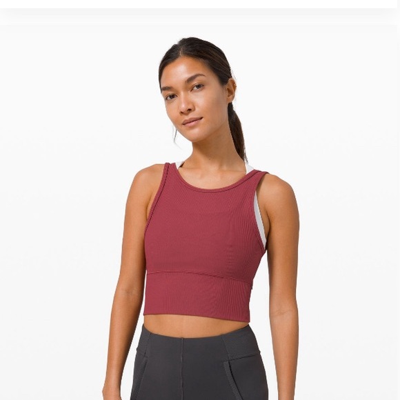 Lululemon Power Pivot Ribbed Tank Top - Picture 3 of 4